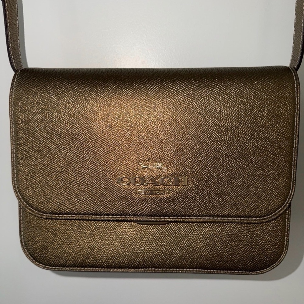 Coach Brynn Double Strap Flap Crossbody bag